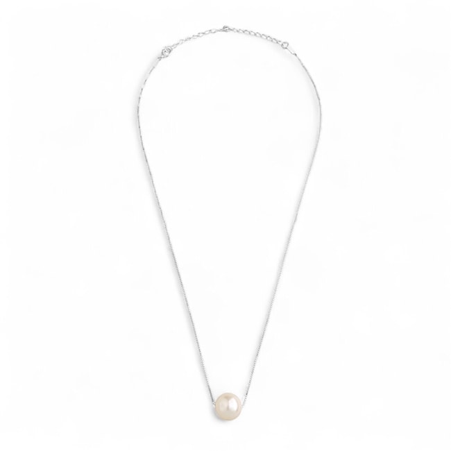 Gargantilha com Pérola Shell  - 35cm