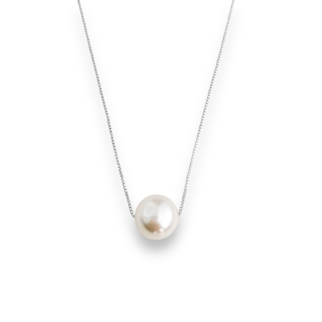 Gargantilha com Pérola Shell  - 40cm