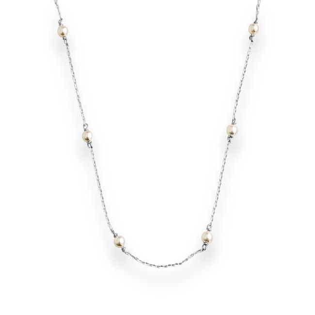 Gargantilha com Pérola Shell - 70cm