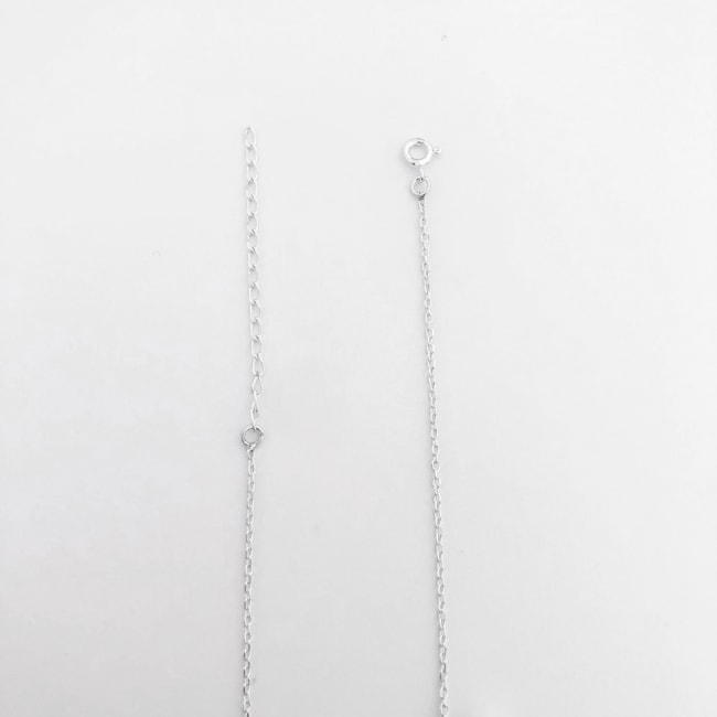 Gargantilha Corrente Cartier com Pérolas Pão - 40cm