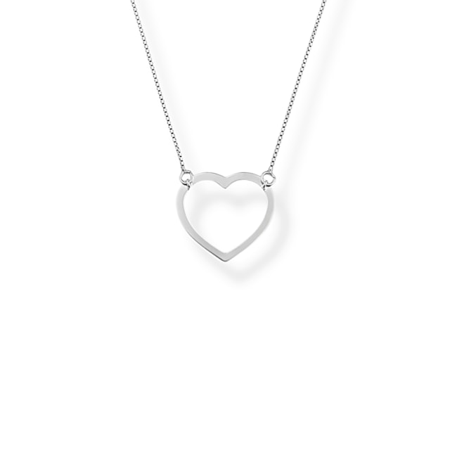 Gargantilha de Coração Vazado