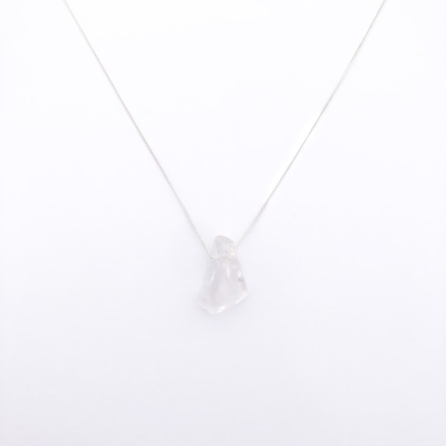 Gargantilha de Cristal Transparente - 60cm