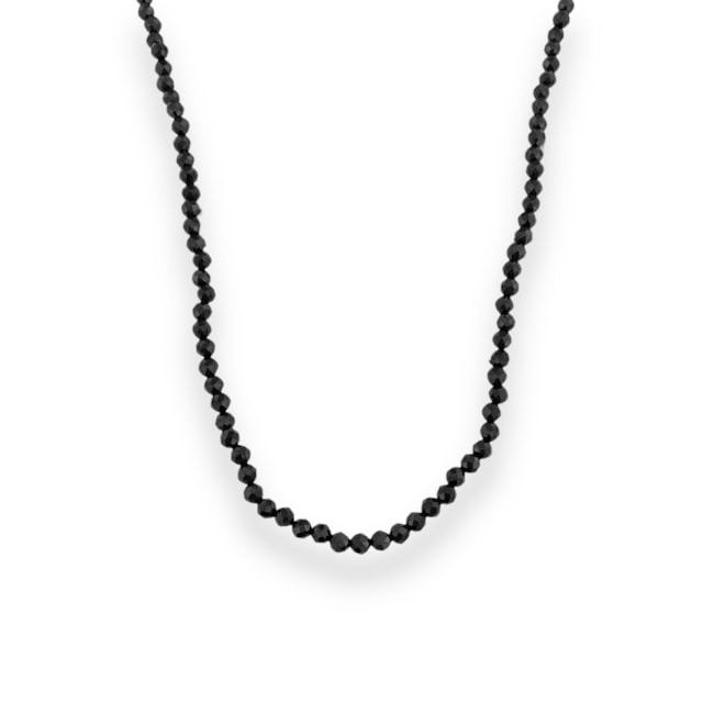 Gargantilha de Spinelio Black - 39cm