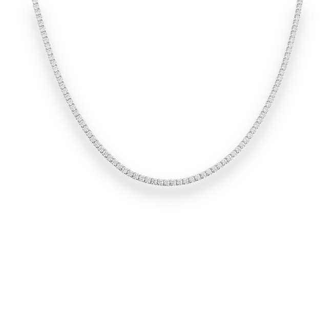 Gargantilha Riviera Cravejada com Zircônias - 36cm