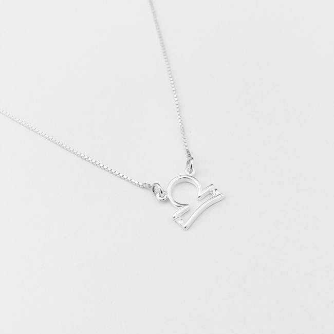 Gargantilha Signo Libra - 40cm