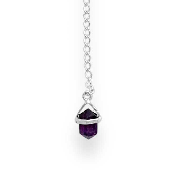 Gravatinha com Cristal Ametista - 50cm