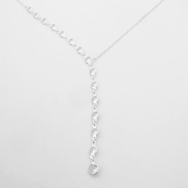 Gravatinha de Zircônias - 45cm