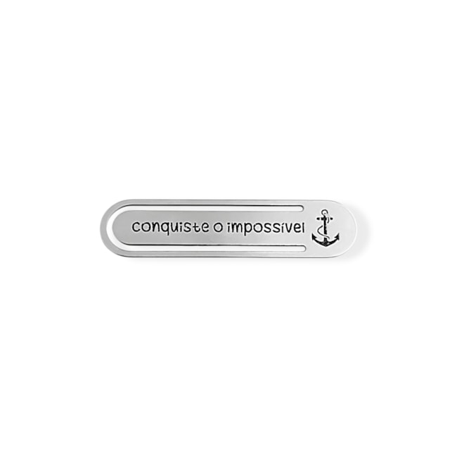 Marcador de Página Conquiste o Impossível com Âncora