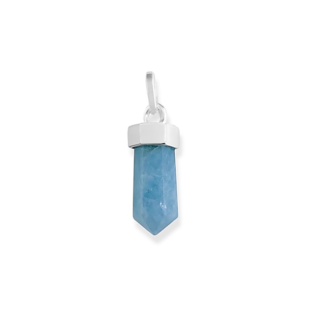 Mini Cristal de Água Marinha 