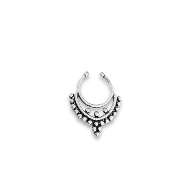 Piercing Fake Boho com Bolinhas