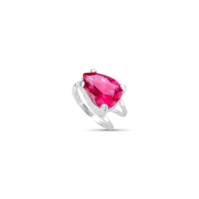 Piercing Fake de Zircônia Rubi Rose