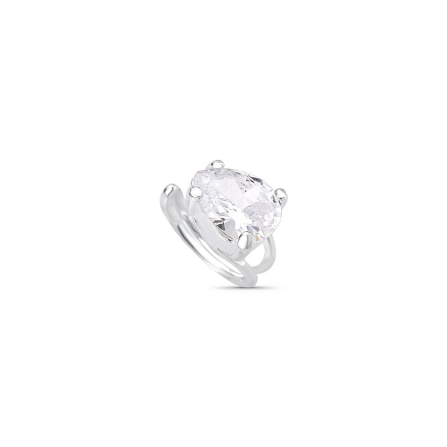 Piercing Fake Para Cartilagem com Zircônia Gota Cristal 