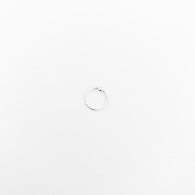 Piercing Liso com Bolinha