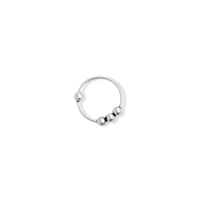 Piercing para Furo Argolinha com Bolinhas