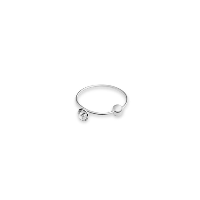 Piercing para Furo Argolinha com Zircônia