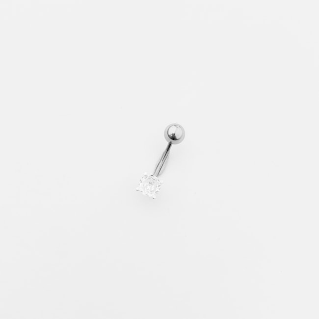Piercing para Furo com Zircônia