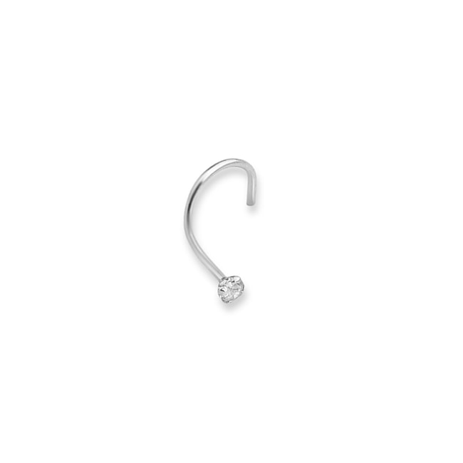 Piercing para Furo de Nariz com Zircônia