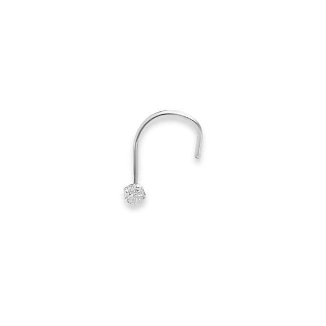 Piercing para Furo de Nariz com Zircônia