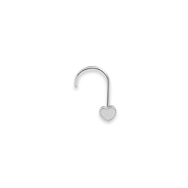 Piercing para Furo de Nariz de Coração