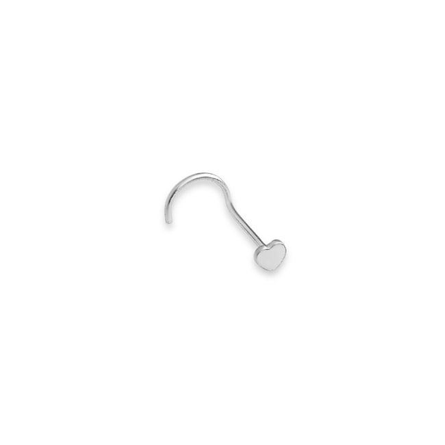 Piercing para Furo de Nariz de Coração