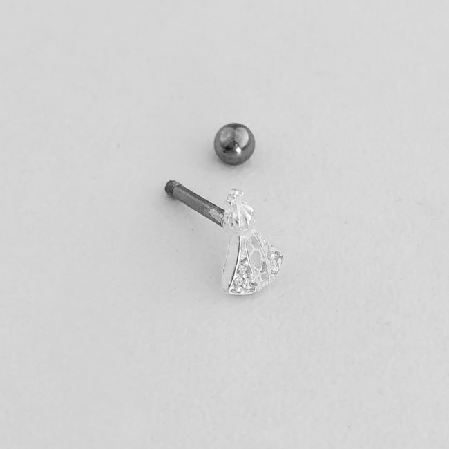 Piercing para Furo de Nossa Senhora Aparecida