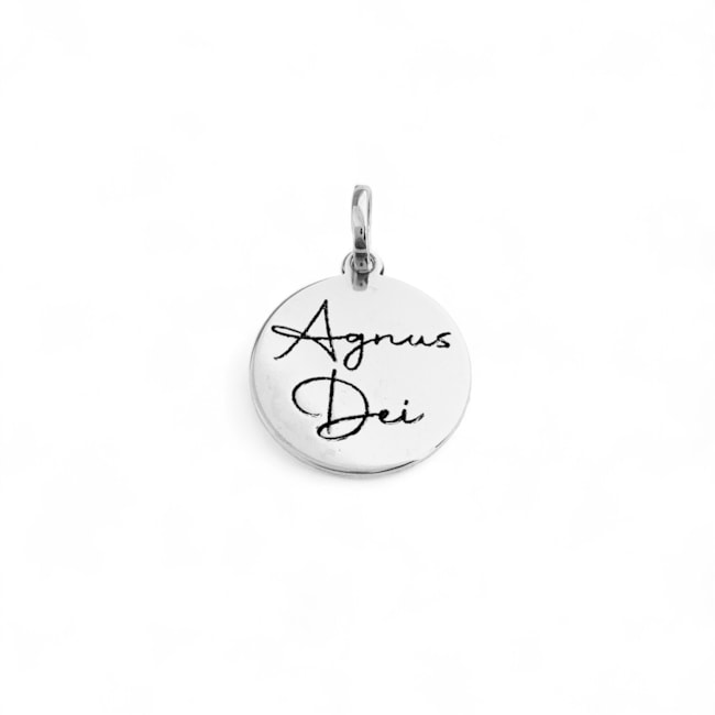 Pingente Agnus Dei ( Cordeiro de Deus)