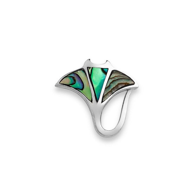 Pingente Arraia com Abalone 