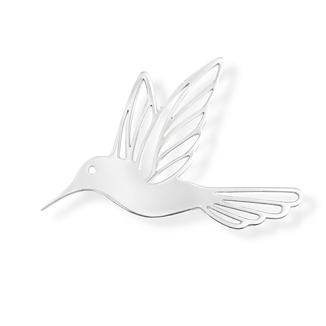 Pingente Beija-flor Vazado