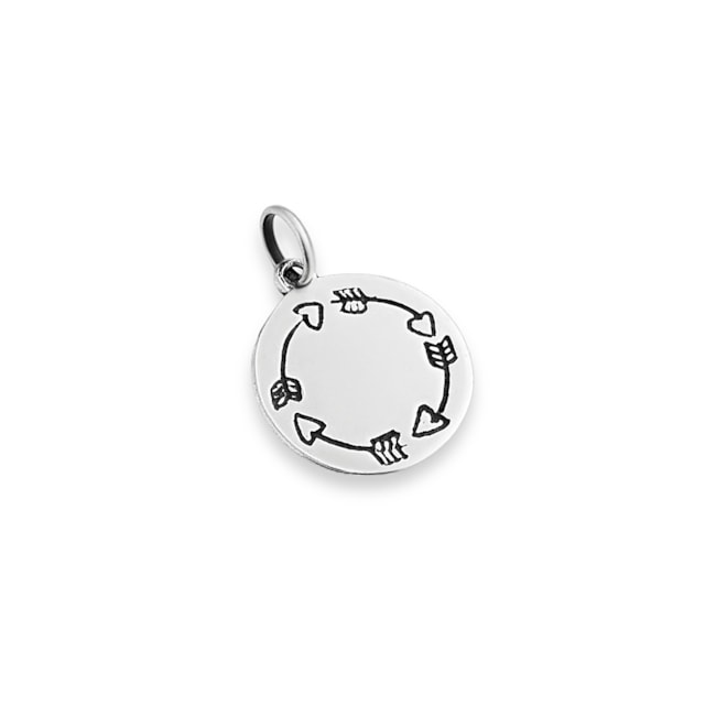 Pingente com Detalhas na Borda