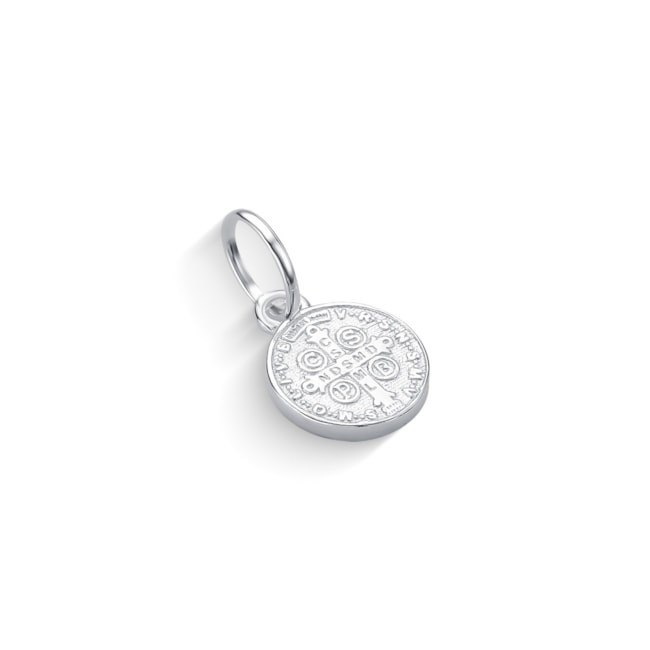Pingente com Mini Medalha de São Bento 