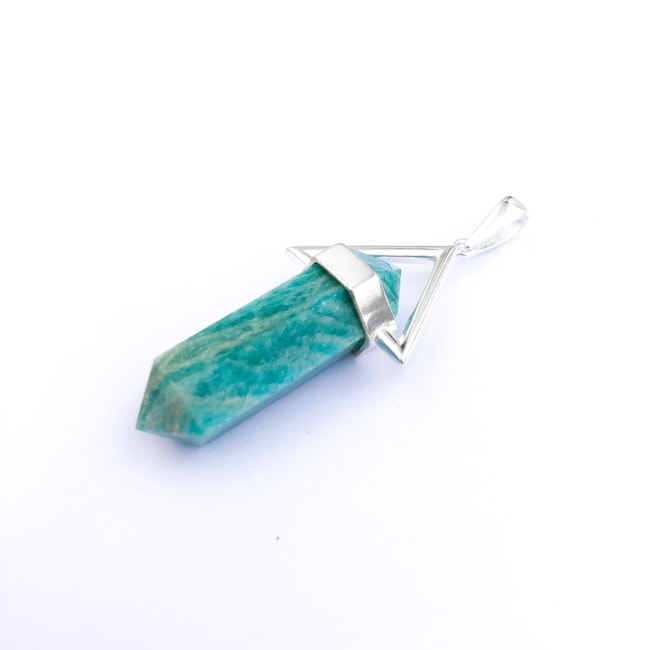 Pingente Cristal Amazonita