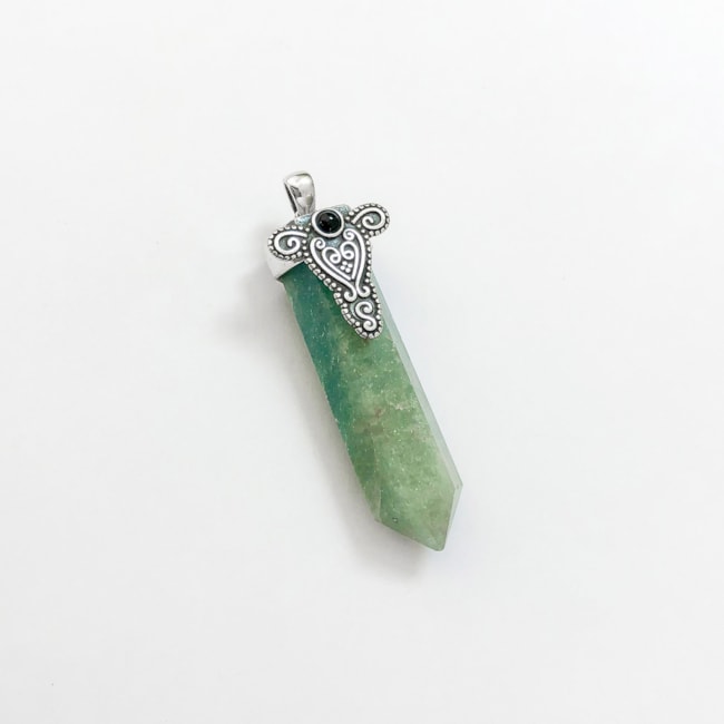 Pingente Cristal Amazonita Verde