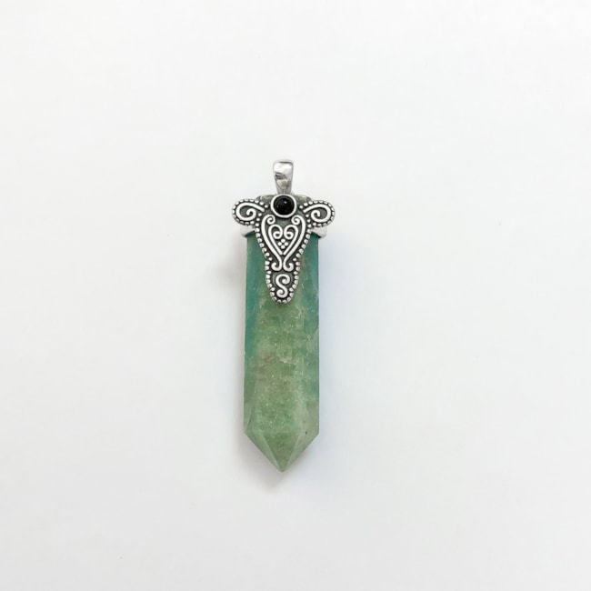Pingente Cristal Amazonita Verde