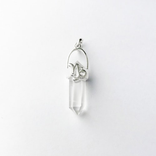 Produto Pingente Cristal Quartzo Transparente Signo Capricórnio 