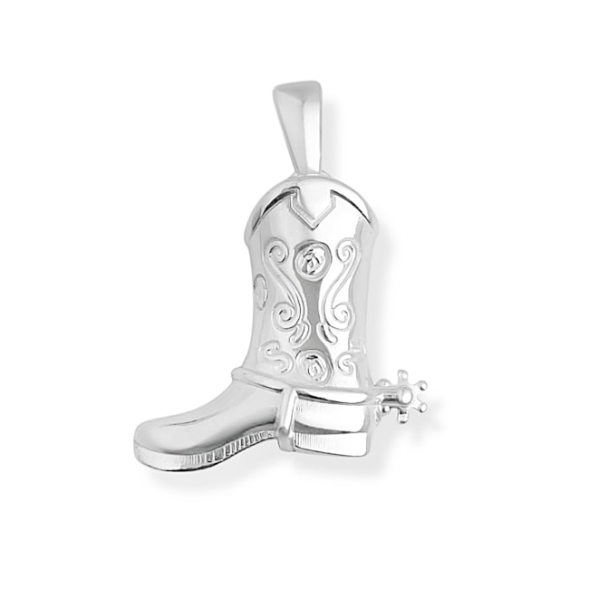 Pingente de Bota Texana com Espora