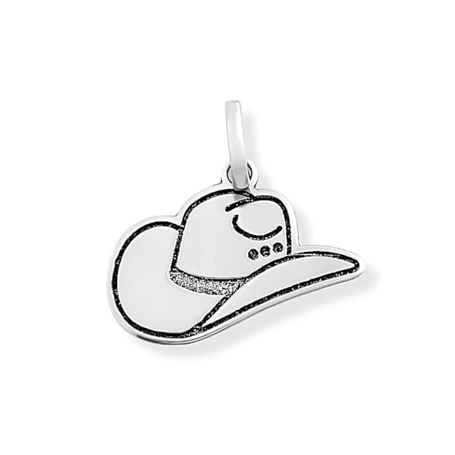 Pingente de Chapéu Envelhecido