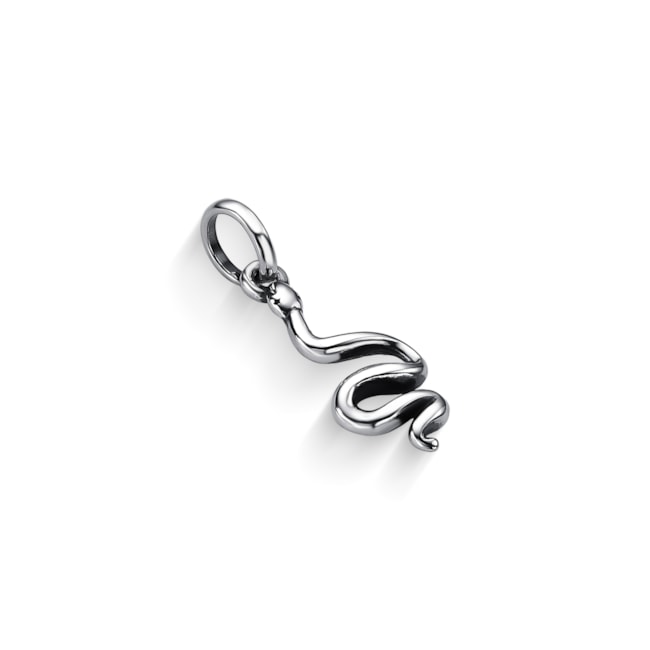 Pingente de Cobra Liso Pequeno 