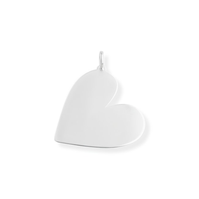 Pingente de Coração Liso