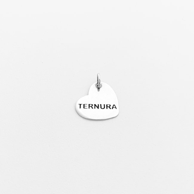 Pingente de Coração "Ternura"