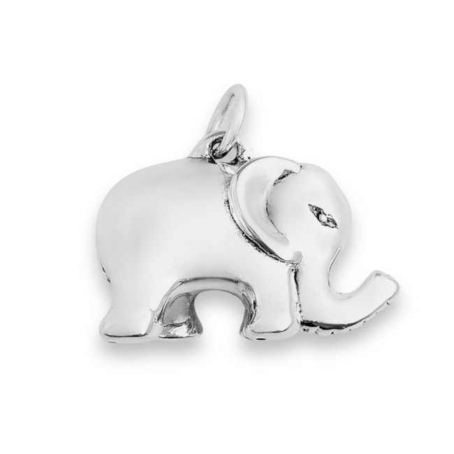 Pingente de Elefante em Eletroformação