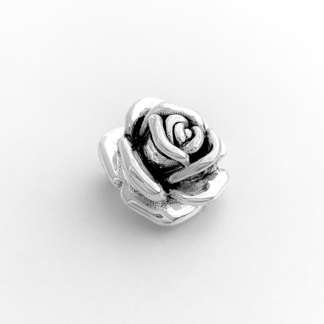 Pingente de Eletroformação de Rosa