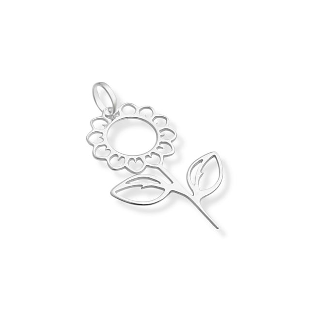 Pingente de Flor Vazada