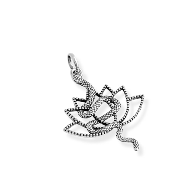 Pingente de Gota Cravejado de Zircônia