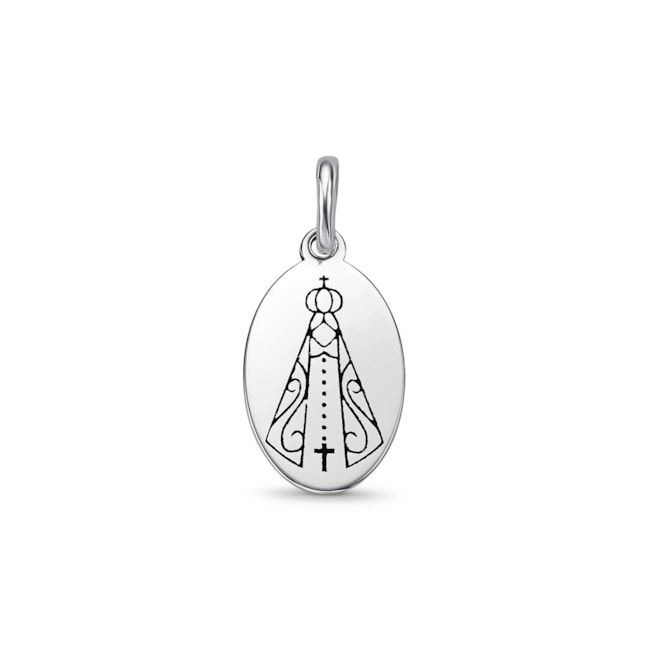 Pingente de Medalha Pequeno Nossa Senhora Aparecida