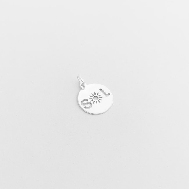 Pingente de Medalha “Sol”