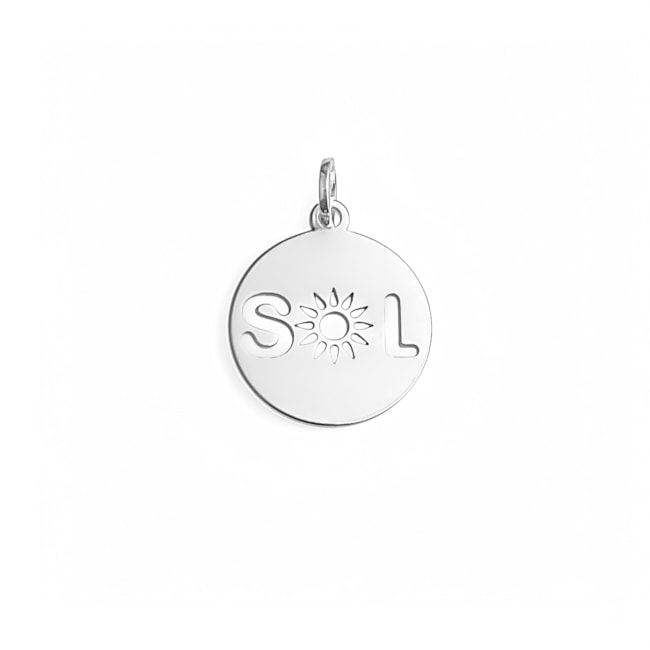 Pingente de Medalha “Sol”