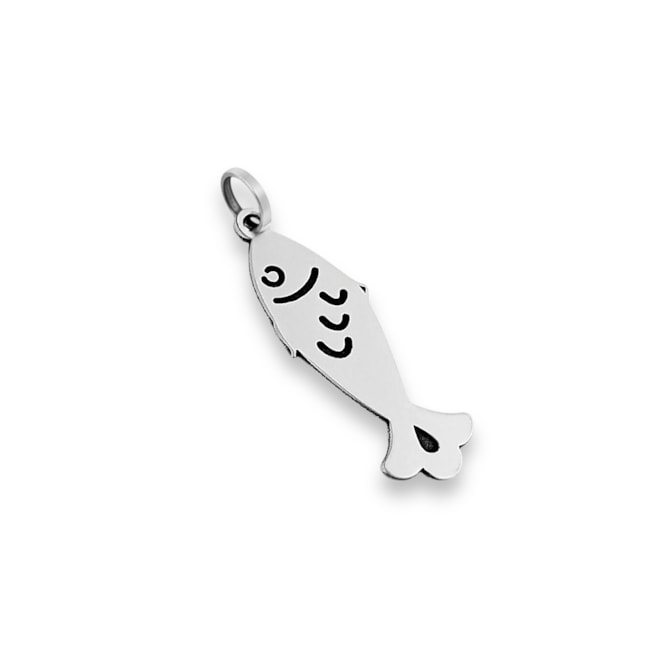 Pingente de Peixe Liso 