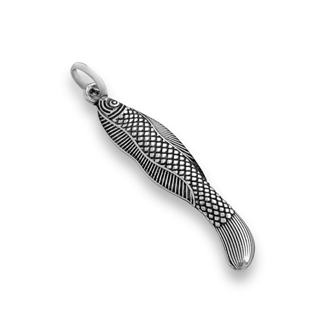 Pingente de Peixe Trabalhado