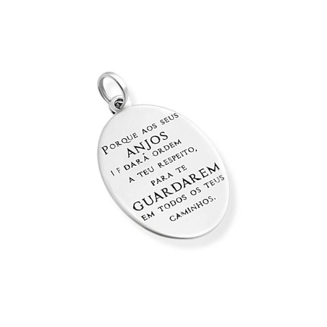 Pingente de Plaquinha com Frase 