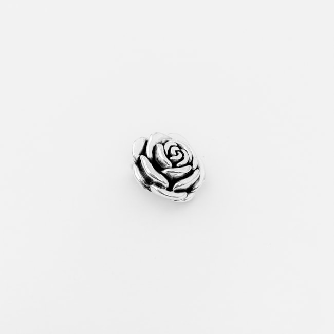 Pingente de Rosa em Eletroformação M